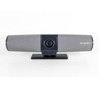 AVerMedia Mingle Bar PA511D 4K UHD - Barra de video de conferencia todo en uno, sensor 4K, zoom 4x, micrófonos omnidireccionales, altavoz de 5 W, marco alimentado por IA, audio inteligente, amplia