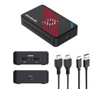 AVerMedia Tarjeta de Captura HDMI 4K para transmisión, PS5/Pro, Xbox | Captura 4K60, RGB24 a todo color en Windows, captura 1440p144/1080p240, paso HDR/VRR, audio ultra ancho y 5.1