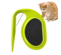 Avertador de nudo para mascotas - cortador de nudo antideslizante de acero inoxidable con gancho afilado | Abridor multifuncional de deducción para gatos, movimiento ergonómico para nudos