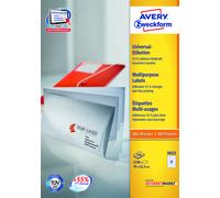 Avery 3652z etiqueta autoadhesiva rectángulo blanco 2100 pieza(s)