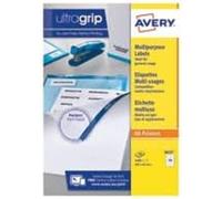 Avery Dennison Multipurpose - Paquete de 1400 etiquetas multiuso, blanco