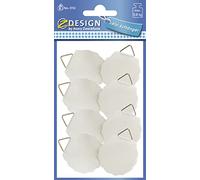 Avery 3732 Permanente Blanco 8pieza(s) - Etiqueta autoadhesiva (Blanco, Permanente, Papel, 7,6 cm, 12 cm, 8 pieza(s))