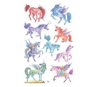 AVERY 53148 - Sticker, unicornios,18 piezas