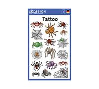 Avery 56693 tatuajes para los niños, película especial temporal hilatura, 1 hoja, 17 diseños