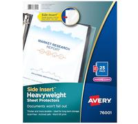 Avery 76001 carta Polypropylene (PP) 25pieza (S) Protector de hojas - Protectores de hojas (carta, polipropileno (PP), 25 pieza (S))