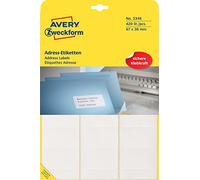 Avery Addressing labels, A4 67 x 38 Color blanco Etiqueta autoadhesiva - Etiqueta para dirección (A4 67 x 38, Color blanco, Etiqueta autoadhesiva, Papel, Permanent, Rounded rectangle, 6,7 cm)