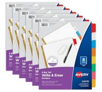 Avery Big Tab Write, color colores variados 6 Sets