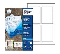 Avery C2318-25 - Notas para correspondencia (250 unidades, 128 x 82 mm), color blanco