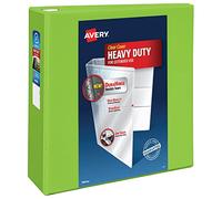 Avery Carpeta resistente con anillas EZD de 10 cm, Chartreuse (79812)