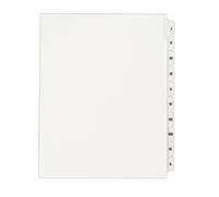 Avery Collated Legal Dividers Letter Size I - X Tab Set (82319)