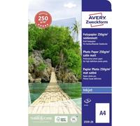 Avery Dennison 2559-20 Premium - Papel fotográfico para impresora de inyección (A4, 20 hojas, 250 g)