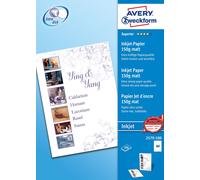 Avery Dennison 2579-100 Superior - Papel para impresora de inyección (A4, 100 ho