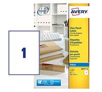Avery Dennison - Etiquetas de dirección tamaño 210x297mm - Pack de 25 uds.