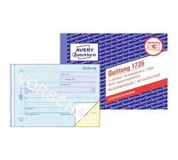Avery Dennison Formularbuch - Formulario de ventas y facturas (2 x 40 hojas A6), azul