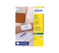 Avery Dennison Inkjet Labels - Paquete de 600 etiquetas de dirección (63.5 x 33.9 mm), blanco