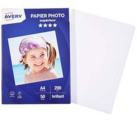Avery Dennison - Papel fotográfico (A4, 200 g/m², 50 hojas)