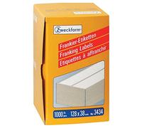 Avery Dennison Zweckform - Paquete de 1000 etiquetas multiuso (128 x 38 mm), blanco