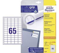 Avery Dennison Zweckform - Paquete de 1625 etiquetas multiuso (38 x 21.2 mm), bl
