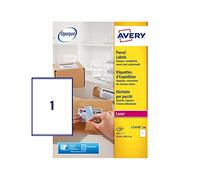 Avery España Etiqueta de envío de bloqueo, 199.6x289.1 mm de caja blanca de 100 hojas, 1 etiquetas por hoja