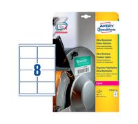 Avery España L7914-10 - Pack de 10 hojas de etiquetas de seguridad, 99.1 x 67.7