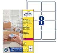 Avery etiqueta de dirección 99,1 x 67,7 mm BlockOut, 800 unidades.