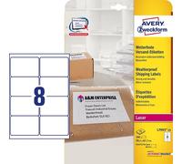 Avery etiquetas de dirección 99,1 x 67,7 mm, 200 unidades.