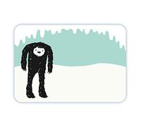 Avery Etiquetas de nombre Yeti, muñeco de nieve abominable, etiquetas de regalo de Navidad, recuerdos de fiesta, sin elevación, solo escritura a mano, 36 etiquetas de nombre