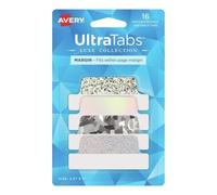 Avery Italia 74179 Indici Segna Pagina Adesivi 63,5x25,4mm, 24 Indici, 4 Fantasi