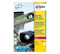 Avery L4775-20 etiquetas resistentes a la intemperie A4 210 x 297 mm blancas (20 etiquetas)