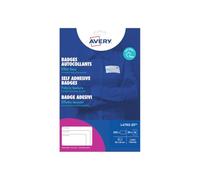 Avery L4785-20. Caja de 200 identificativos adhesivos acedado se seda 80 x 50 mm