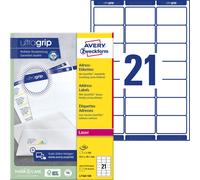 Avery L7160-100, Etiquetas de Dirección, A4, Blanco, 63.5 x 38.1 mm