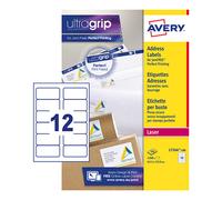 Avery L7164-100 Etiquetas de dirección A4 63,5 x 72 mm blancas (1200 etiquetas)