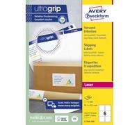Avery L7166-100 Blanco 600pieza(s) - Etiqueta autoadhesiva (Blanco, A4, Papel, 99,1 mm, 93,1 mm, 600 pieza(s))
