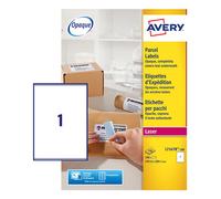 Avery L7167B-100 BlockOut Etiquetas A4 199,6 x 289,1 mm - 1 por hoja | Pack 100 hojas