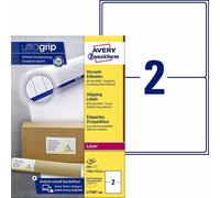 Avery L7168-100 Etiquetas de envío 199,6 x 143,5 mm QP+UG mm, 2 unidades.