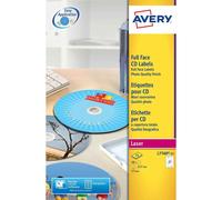 Avery L7760-25 Blanco etiqueta de impresora - Etiquetas de impresora (Blanco, La