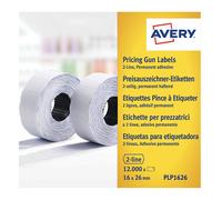 Avery PLP1626 etiquetas de precios 26 x 16 mm (12.000 etiquetas)