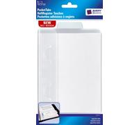 Avery Pocket 8363 - Lote de 5 pestañas para notas (130 x 211 mm, translúcidas), transparente