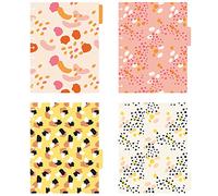 Avery Separadores de planificador para Happy Planner de 9 discos, juego de 4 pestañas, diseño de puntos, 1 juego (25477)