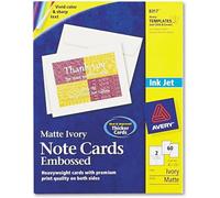 Avery - Tarjetas de felicitación/Nota w/sobres