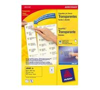 Avery White Address Label - Inkjet - J8168 Color blanco - Etiqueta para dirección (Color blanco, 199.6 x 143.5mm, 40 hojas)