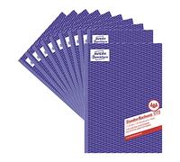 AVERY Zweckform 1773 - 10 horas de prueba (A4, autocopiable, verificada por expertos legales, para Alemania y Austria para registrar el tiempo de trabajo sin lagunas, 2 x 40 hojas), paquete de 10