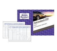 Avery Zweckform 222 - Libro de ruta en dos hojas (A6, 40 hojas, en alemán) 1 Stü
