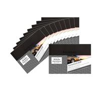 AVERY Zweckform 222D-10 - Cuaderno de viaje para coches (reconocido por la oficina de impuestos, DIN A6 horizontal 148 x 105 mm, 80 páginas, 230 viajes, Alemania y Austria, delimitación de viajes