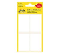 Avery Zweckform 3087 Etiquetas multifuncionales 54 x 35 mm blancas (24 etiquetas)