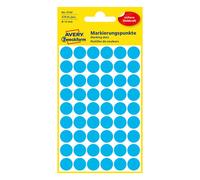 Avery Zweckform 3142 gomets de 12 mm azul (270 etiquetas)