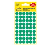 Avery Zweckform - Puntos de señalización autoadhesivos (12 mm de diámetro), color verde