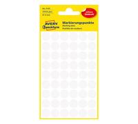 Avery Zweckform 3145 gomets de 12 mm blancos (270 etiquetas)
