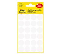 Avery Zweckform 3170 gomets de 18 mm blanco (96 etiquetas)