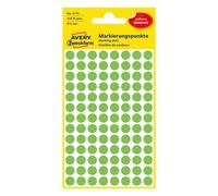 Avery Zweckform 3179 gomets 8 mm verde claro (416 etiquetas)
